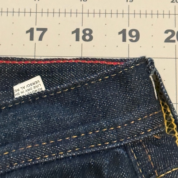 Tommy Hilfiger Dark Blue Flare Jeans - Picture 9 of 10